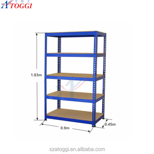 900x450x1830mm Steel 5 Layer Light Duty Cheap Warehouse Rack Easy Mobile Pallet Rack