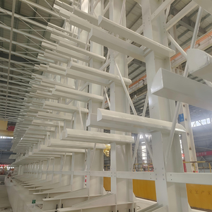 Stable Industrial Long Item Storing Solution Cantilever Racking System