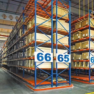 Narrow Aisle VNA Pallet Racking System Adjustable Heavy Duty
