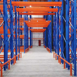 Thickened Bearing Beam Heavy Duty Adjustable Narrow Aisle Pallet Rack