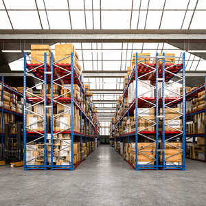 Steel Rack System Heavy Duty Pallet Racking 4000kg Warehouse Storage Rack System 5-Tier Adjustable Industrial Racks