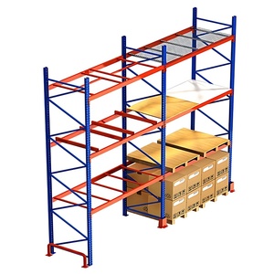 Heavy Duty Shelving System Multilayer Cross Beam Storage Rack CE ISO