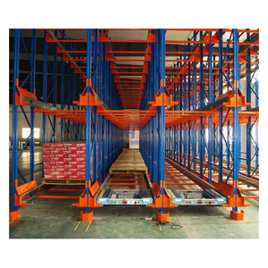 Customized Used High Quality Steel Heavy Duty Automatic Storage System Shuttle Pallet Rack For Warehouse
