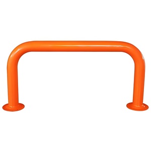 Durable Metal Steel Pallet Racking Frame Warehouse Impact Protection Barrier Railings Guardrail