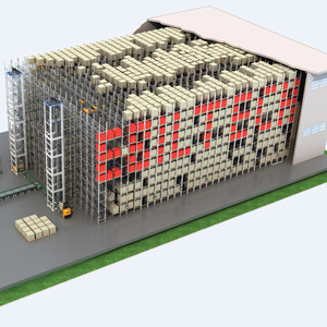 EBILTECH EBIL-ZMC Pallet Shuttle Rack System by Shuttle Satellite Cars High-Capacity 160m/min 380V Automatic Racking Warehouses