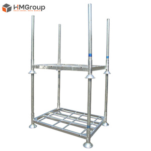 Customizable Heavy Duty Galvanized Stacking Warehouse Pallet Rack