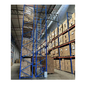 Logistics Center Pallet Rack Warehouse Rack Manufacturer Q235B Steel Heavy Duty Storage Rack Custom Design ISO Certified System