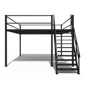 Heavy Duty Industrial Mezzanine Interlocking Floor Rack Attic Racking System