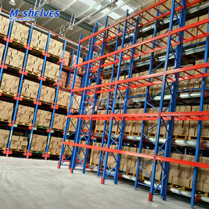 Shuttle Pallet Racking System Corrosion Resistant with Remote Controlled Radio Shuttle Car