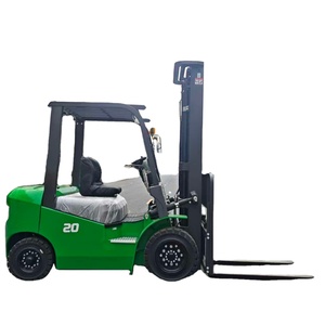 Indoor/Outdoor 2.0 Ton Electric Counterbalanced Forklift for 6m Standard Racking With Lead-acid Battery