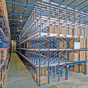 Stable Structure 5 Layer Heavy Duty Shuttle Pallet Racking Custom Intelligent Warehouse Storage System