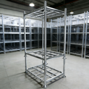 TER Customized Post Pallet Rack System High Density Space Saving Selective Modular Reinforced Frame