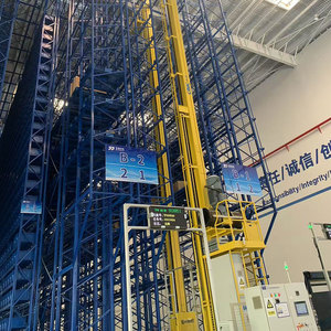 Automatic AS RS U-Turn Stacker Crane Automated Storage Retrieval Racking System