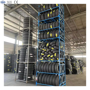 Powder Coating Portable Steel Multi Layer Stacking Tire Racks