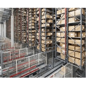 ASRS Four-Way Shuttle System Heavy Duty Warehouse Storage Steel Racking