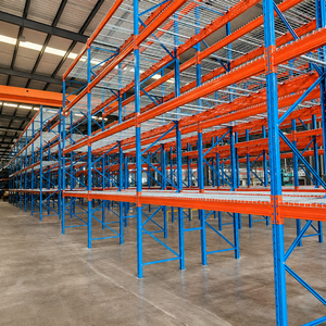 CE Certified Safety Guardrail Beam Racking System Heavy Duty Pallet Beam Racking
