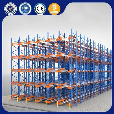 Customized depth galvanized drive in pallet racking