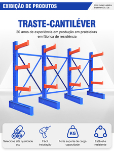 Selective Pallet Single Sided Ibeem Pvc Pipe Storage Cantilever Rack