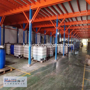 Strong Load Capacity Durable Steel Structure Platform Pallet Rack Supported Mezzanine Floor Platform