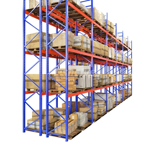 Anti-collision Upright Heavy Duty Rack For 1000kg Storage