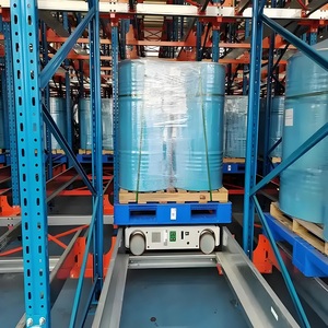 Automated Pallet Runner Radio Four Way Shuttle Rack System